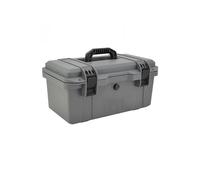 SONGYL-20249 Caisses à Outils Boîte À Outils en Plastique, De Maintenance Multifonctionnelle, Rangement Pièces Ménagères, D'articles Voiture, d'urgence Réparation sur Le Terrain(Grigio)