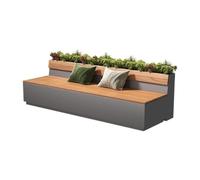 SONGYL-20249 Jardinière extérieure Ensemble de Banc jardinière, bac à Fleurs Jardin extérieur