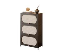 SONGYL-20249 Meuble de Salle à Manger Buffet d'angle/bibliothèque à 3 Niveaux, Meuble de Rangement sur Pied for Salon avec tiroirs (60 cm) Buffet