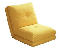SONGYL-20249 pour Chambre Canapé Paresseux for Dormir et s'incliner, Petit canapé Simple avec Dossier de lit, Chaise Sol(Yellow)