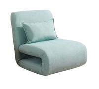 SONGYL-20249 pour Chambre Canapé Paresseux Pliable inclinable, Coussin de Sol for Baie vitrée, Chaise Longue Simple(Blue)