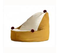 SONGYL-20249 pour Chambre Canapé Paresseux, Pouf, Chaise Simple, Sommeil, Lecture, Chambre à Coucher, Balcon, Lavable(Yellow,Petit)