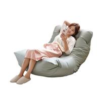 SONGYL-20249 pour Chambre Pouf Paresseux Simple for Chambre à Coucher et Balcon, Chaise de Sieste inclinable, Tatami, Loisirs(Green)