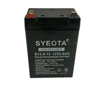 Songyuan Batterie au plomb rechargeable 12 V/2,6 Ah Sy2.6-12, alarmes, balances, jouets
