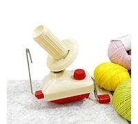 Sonhomay Enrouleur manuel de pelote de laine à tricoter avec pince de serrage