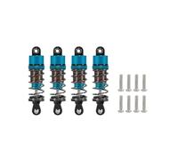 SONHWNGE Amortisseur à Huile réglable 52 mm-120 mm for 1/10 RC Truggy Buggy Monster Trucks sur Route Touring Drift Cars Pièces de Mise à Niveau(4pcs 62mm Blue)