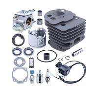 SONHWNGE Roulement de Vilebrequin à Piston de Cylindre de 46 mm, adapté aux tronçonneuses Hus 55 50 51 (503609171)