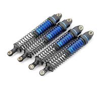 SONHWNGE Voiture télécommandée Tout-Terrain 1/10 et 1/8 for YK 4103, 4102 et 4082 : kit de Modification et d'amélioration avec amortisseurs métalliques (Accessoires OP).(Blau)