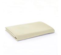 Sonia Moer Drap Plate en Microfibre brossée Super Douce - Drap de Dessus hypoallergénique Respirant sans Repassage (Simple 180x270cm, Crème)