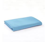 Sonia Moer Drap Plate en Microfibre brossée Super Douce - Drap de Dessus hypoallergénique Respirant sans Repassage (Double 230x270cm, Bleu)