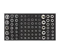 Sonic 208001 SFS 1/3 Douilles à Choc, 3/8, Set de 80