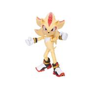 Sonic 3 Le Film | Figurine Super Shadow Articulée | Licence Officielle | 12,5 cm | Détails Réalsites | Figurines à Collectionner | pour Fan | Idée Cadeau pour Enfant Dès 3 Ans