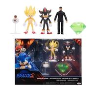 Jakks Pacific – Multipack de figurines Sonic 3 The Movie – Série 2 – 6 cm – Multicolore – Enfants