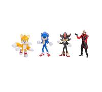 Sonic 3 Movie Lot de 4 Figurines 12,7 cm Wave 1