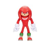 Sonic 3 The Hedgehog Le Film - Licence Officielle Sega- Figurine Articulée Knuckles - 12,7 Cm - Jouet Enfant - pour Les Fans De Tous Âges - Figurine à Collectioner - Détails Réalistes - 3 Ans et +