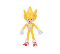 Sonic 3 The Hedgehog le film - Licence Officielle Sega- Figurine Articulée Super Sonic - 12,7 Cm - Jouet Enfant - Pour Les Fans De Tous Âges - Figurine à Collectioner - Détails Réalistes - 3 Ans et +