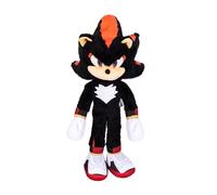 Peluche Deluxe Shadow - Sonic 3 The Hedgehog - 33 cm - Détails réalistes - Douceur optimale