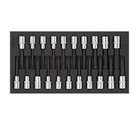 Sonic 302104 Douille à Choc SFS 1/3, 1/2, Set de 21