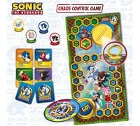 Lisciani – Jeu de société SONIC CHAOS – Parcours et aventure, dès 6 ans, 2–4 joueurs