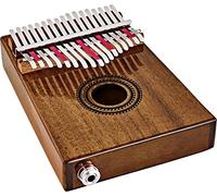 Sonic Energy Pick Up Kalimba - 17 notes, do majeur - Pour la scène, le live, le studio - Bois d'acacia - Accessoires inclus (PKL1707H)