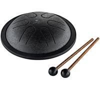 Sonic Energy Sonic Energy Mini Steel Tongue Drum Black C Major Handpan Tongue drum