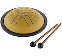Sonic Energy Sonic Energy Mini Steel Tongue Drum Gold B Major Handpan Tongue drum