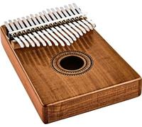 Sonic Energy Sound Hole Kalimba - 17 notes, do majeur - Pour la méditation, le yoga, la percussion - Bois d'acacia - Accessoires inclus (KL1707H)