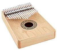 Sonic Energy Sound Hole Kalimba - 17 notes, do majeur - Pour la méditation, le yoga, la percussion - Bois d'érable - Accessoires inclus (KL1709H)