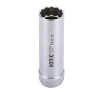 Sonic equipment - Douille à bougie 3/8" longue 6 pans - 14mm