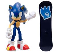 Sonic Le Hérisson Figurine De 4 Pouces | Sonic Moderne Avec Snowboard