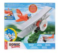 Sonic - Le Hérisson Mini Figurine Playset Biplan 6 Cm Jakks Pacific
