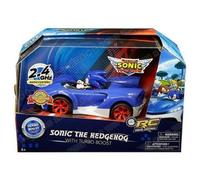 Sonic Le Hérisson Télécommandé Voiture + Turbo Réhausseur Bouton Tout Neuf