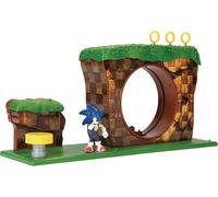 Sonic Le Hérisson Zone De La Colline Verte Figurine Playset De 2,5 Pouces
