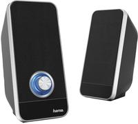 Sonic LS-206 2.0 Enceintes PC 1.6W, Noir - Hama