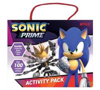 Sonic Prime Activity Pack Livre d'autocollants réutilisables