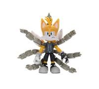 Sonic Prime Figurine articulée Tails Nine de 12,7 cm. Parfait pour Tout Fan. ...