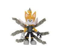 Sonic Prime Figurine articulée Tails Nine de 12,7 cm. Parfait pour Tout Fan. Collectionnez Toute la Troupe avec Sonic, Mr. Dr Eggman et Thorn Rose également Disponibles