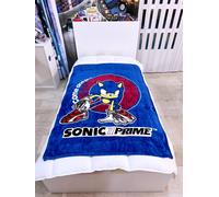 Sonic Prime Souple Couverture Plaid Polaire De Corail 110x150cm Lit Berceau