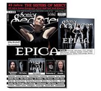 Sonic Seducer 04-2025 + CD: Epica - Aspiral - + The Sisters Of Mercy + VNV Nation + Silke Bischoff + The Birthday Massacre + Lord Of The Lost + Feuerschwanz + Saltatio Mortis + Eisbrecher