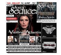 Sonic Seducer 07-08/2024 +CD +30-J.-Jubiläum (16 S.+2 Sticker): Visions Of Atlantis (exkl. Remix) +Lord Of The Lost +Mister Misery +Soulbound +Nightwish +Powerwolf +In Extremo +Combichrist +Solar Fake