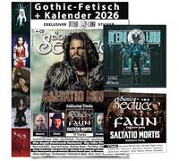 Sonic Seducer 09-2025 Saltatio Morits -Weltenwanderer - Gothic Fetisch Kalender 2026 + M’era Luna Sticker + CD: Saltatio Mortis (exkl. Song!) + Faun (exkl. Song!), Mono Inc. + Placebo + Paradise Lost
