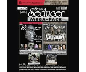 Sonic Seducer Mega Pack 01-2026 mit Ausgaben 05-2026 + 06-2026 2 CDs - Peter Murphy + Feuerschwanz -Mittelalter-Special + In Extremo + Tarja + VNV Nation + Behemoth