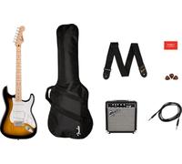 SONIC STRATOCASTER PACK MN 2-COLOR SUNBURST GIG BAG 10G 230V EU