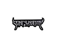 Sonic Syndicate Silver Metalcore B Écusson Patch en fer brodé sur accessoire