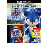 Sonic The Hedgehog 1 & 2 [Blu-ray] [Region A & B & C]
