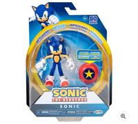 Sonic The Hedgehog 10 cm Sonic moderne avec ressort étoilé