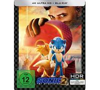 Sonic the Hedgehog 2 - 4K UHD - Steelbook