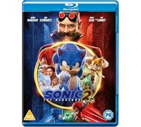 Sonic the Hedgehog 2 (Blu-ray, 2022) - Region Free • Family Action Adventure with Bonus Features