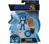 Sonic The Hedgehog 2 Figurine articulée The Movie 10,2 cm (Sonic - Série 2) Bleu