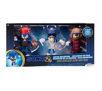 Sonic the Hedgehog 2 - The Movie, Lot de 3 figurines articulées, Sonic de 10,2 cm